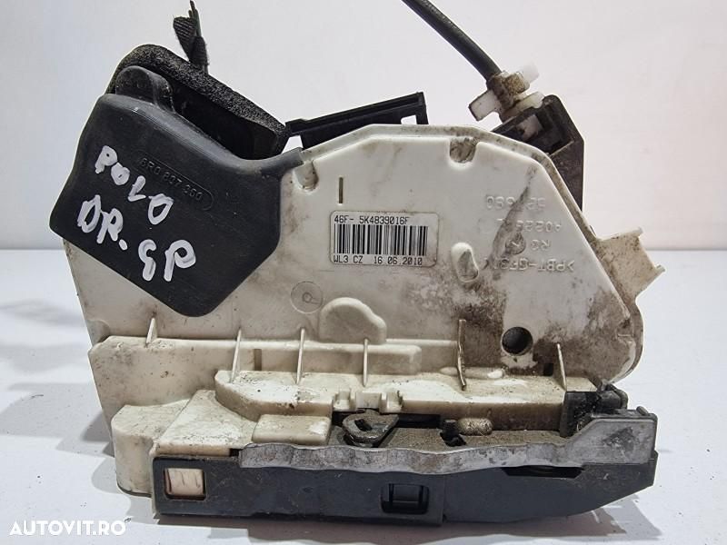 Broasca usa dreapta spate Volkswagen Polo 5 (2009-2017)[6R] 5K4839016F - 1