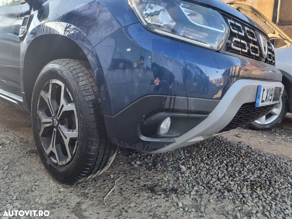 Bara fata Dacia Duster II 2018 - 2021 ALBASTRU (1181) model fara spalatoare far - 2
