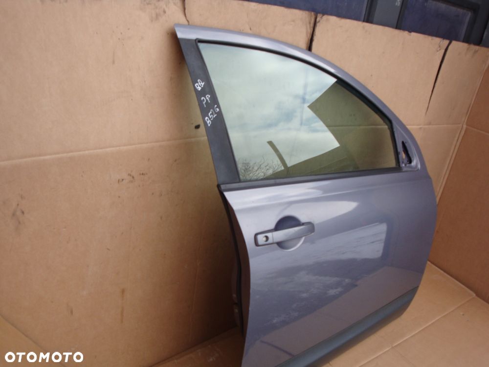 NISSAN QASHQAI J10 07-13 DRZWI PRAWE PRZEDNIE LAKIER B52 - 2