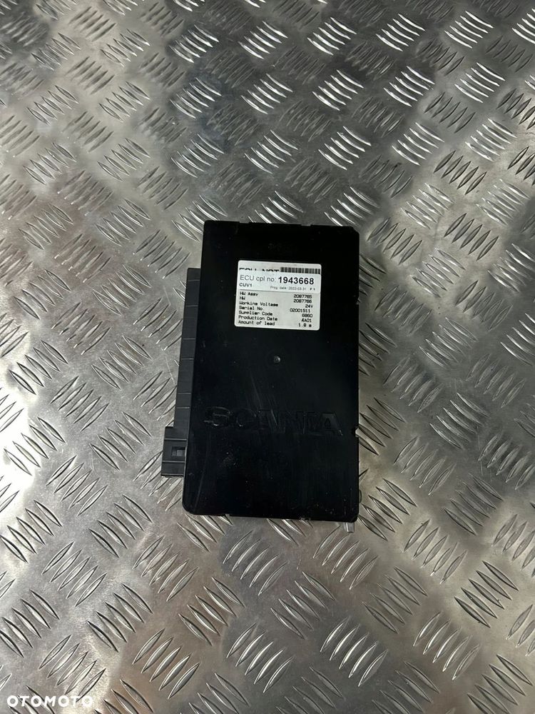 KOORDYNATOR STEROWNIK ŚWIATEŁ VIS CUV 1 SCANIA 2022 ROK 1943668 - 1