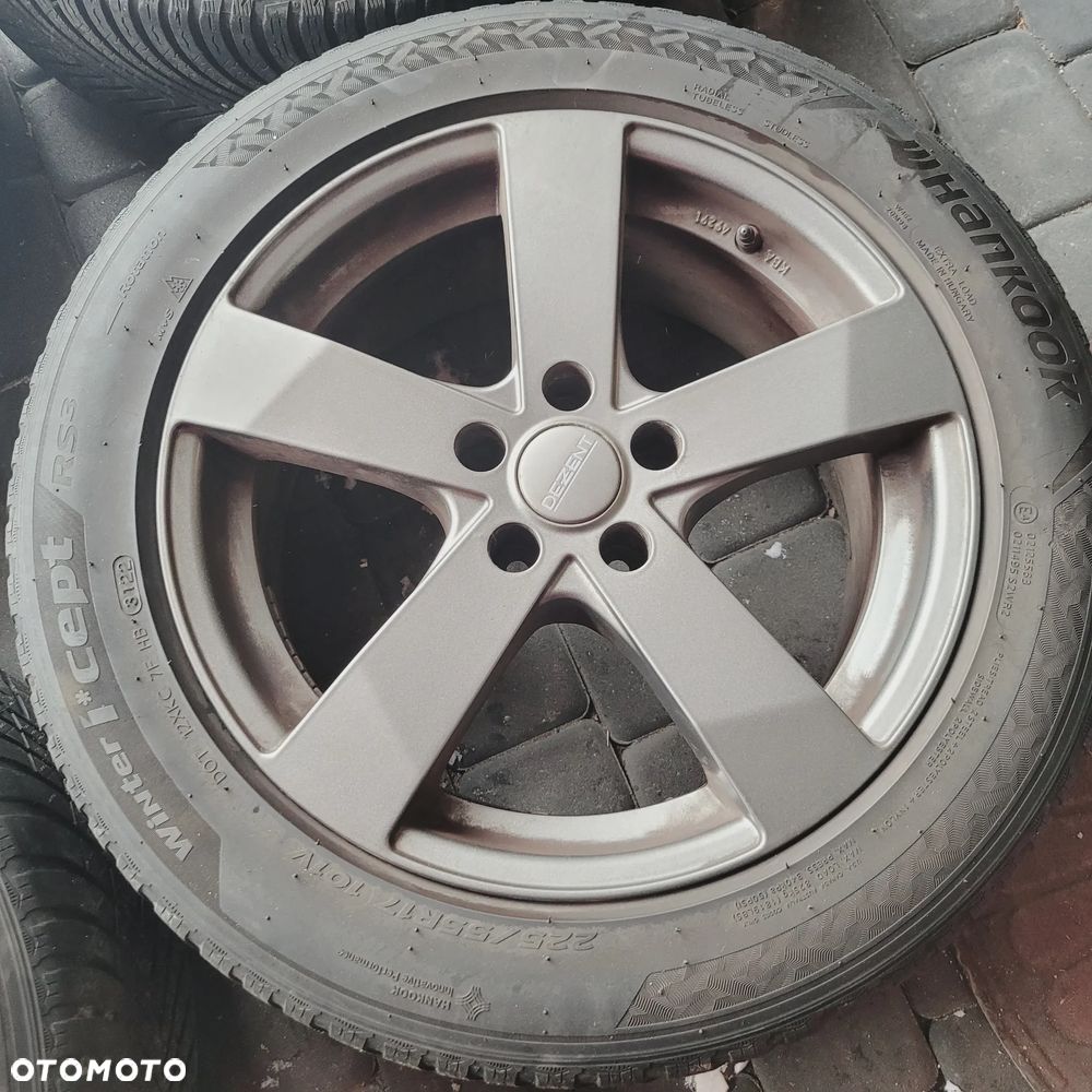 CITROEN C5 III X7 DEZENT FELGI ALUMINIOWE ALUSY KOŁA 17 CALI 5X108 ZIMA - 4