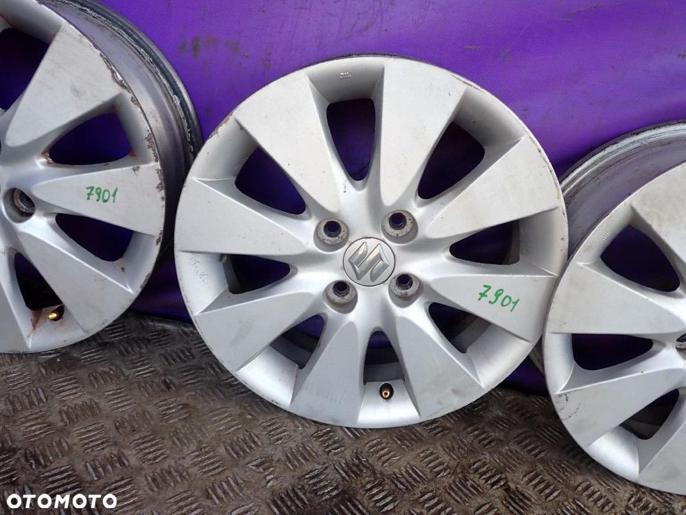 SUZUKI SPLASH FELGI ALUMINIOWE 15 15 5,5J 4x100 ET 50 SU0017 - 4