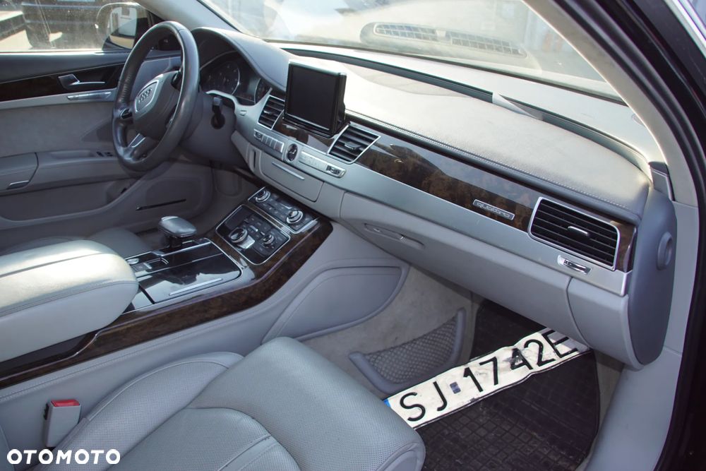 Auto na części tel 692106889 Audi A8 D4 4.2 tdi CDSB CDS skrzynia MXX kod lakieru lz9y wersja nie long drzwi ćwiartka szyba deska konsola lusterko zamek komputer zderzak czujnik fotele - 6