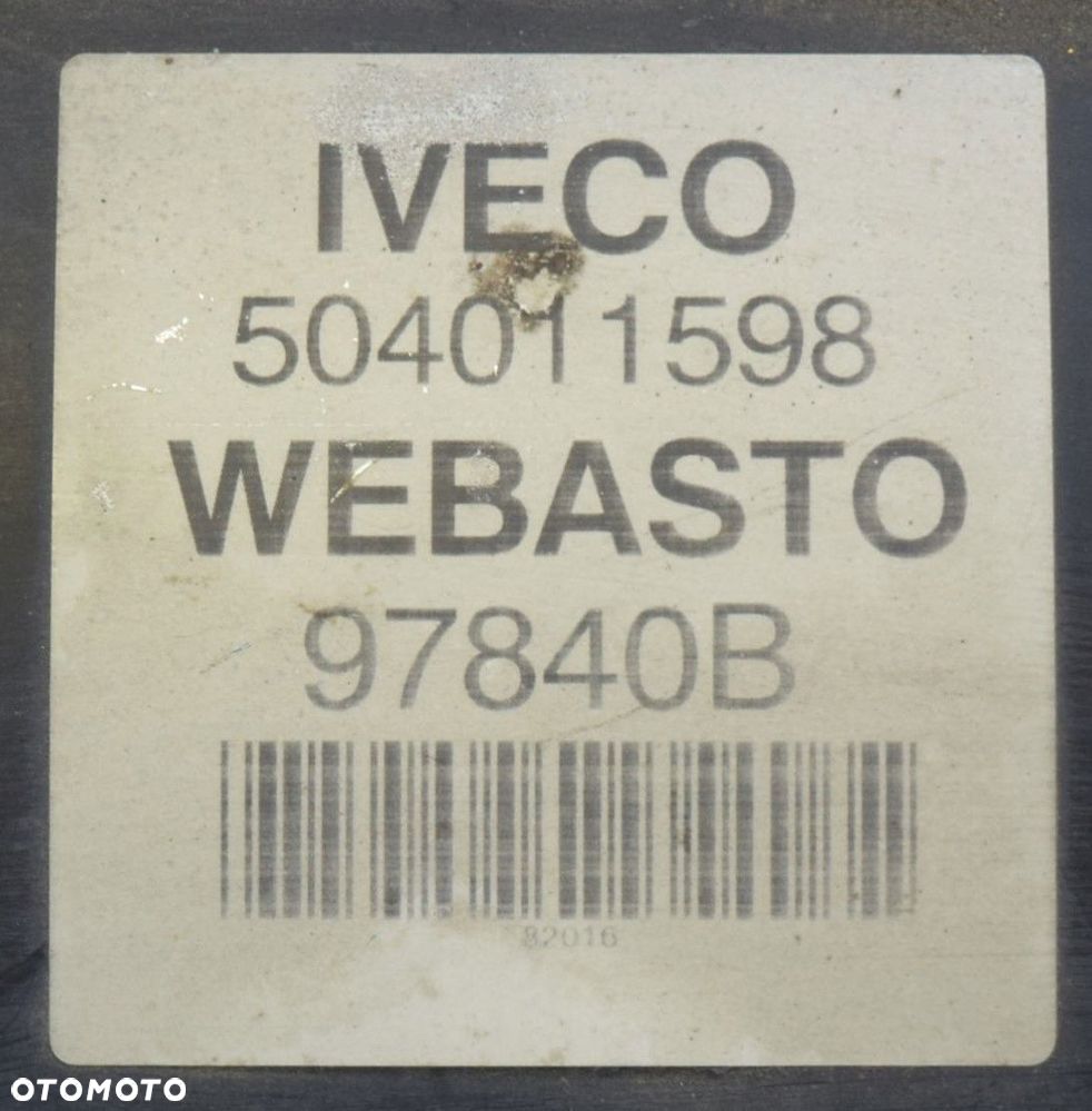 NAGRZEWNICA IVECO STRAILS WEBASTO 504011598 - 12