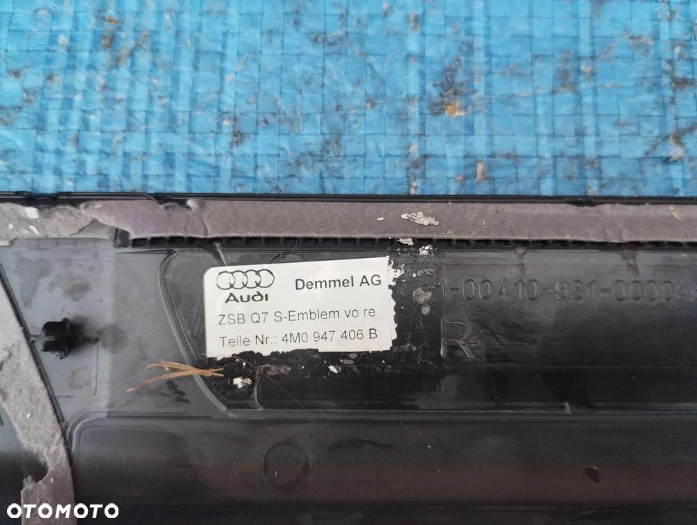 Audi Q7 4M Listwa Progowa Nakładka Na Próg Przód Tył Prawa Lewa - 9