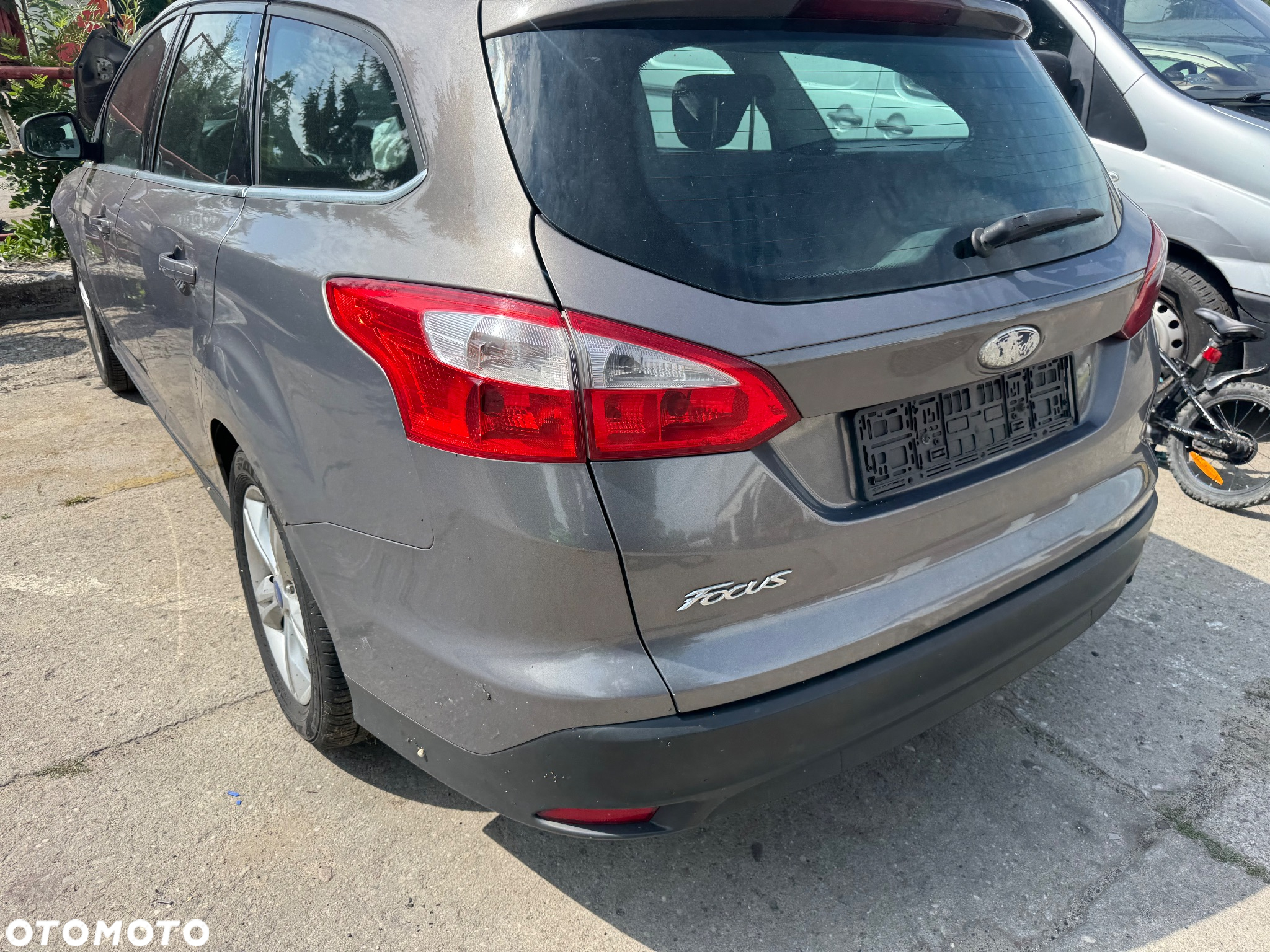 Ford focus 3 kolor vb ciemno szary błotnik prawy lewy przedni przód drzwi prawe lewe przednie tylne tył klapa bagażnika lampy tył tylnie prawa lewa zderzak tył tylni lusterko prawe lewe - 6