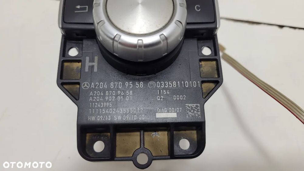 MERCEDES C KLASA W204 LIFT PANEL POKRĘTŁO IDRIVE - 4