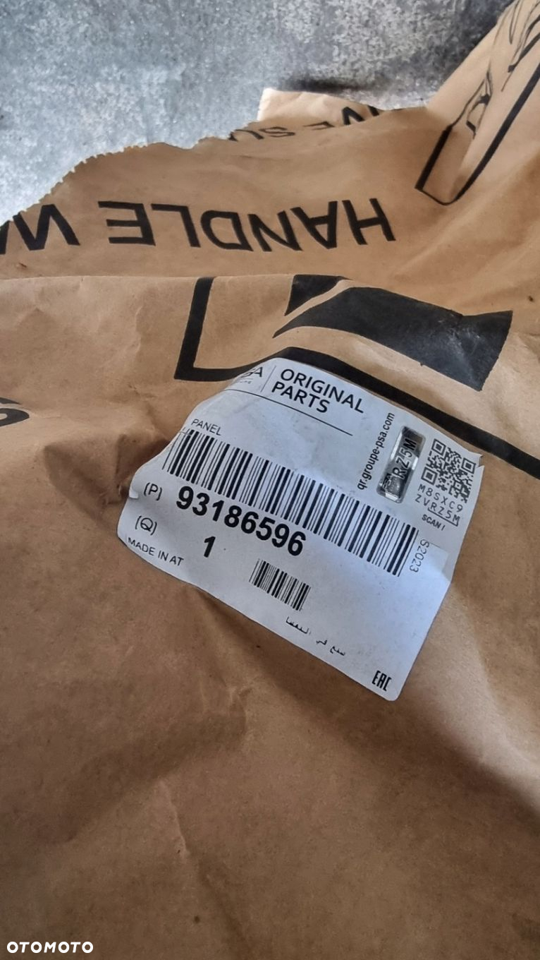 ZDERZAK NAKŁADKA PRZÓD OPEL ASTRA H III OPC NOWY ORYGINAŁ 93186596 - 10
