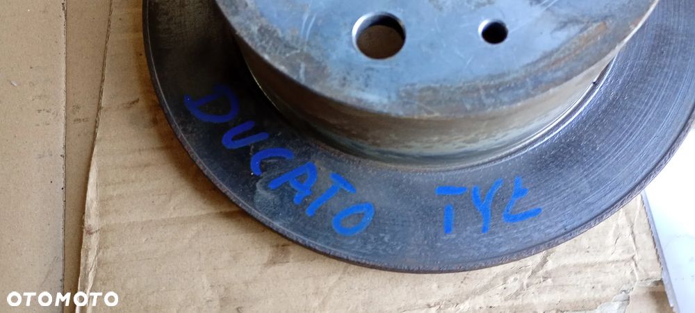 Tarcze hamulcowe klocki tył tylne 16" 280mm Fiat Ducato III - 6
