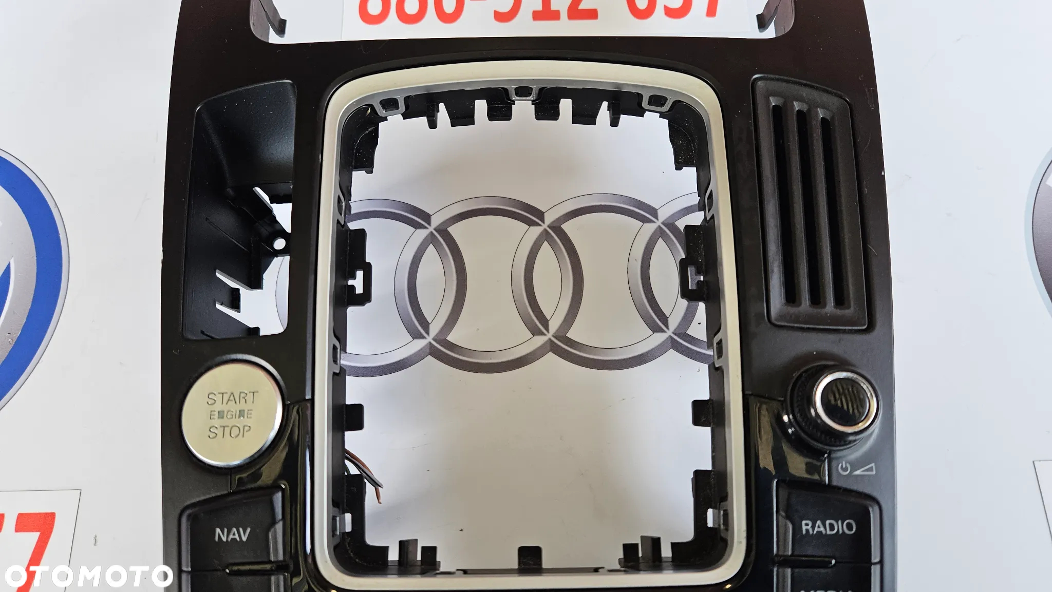 Audi A5 8T A4 B8 Panel sterownia MMI Włącznik Sterowanie  8T0919609G - 5
