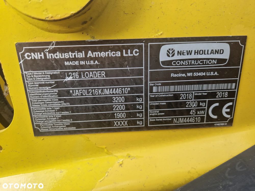 New Holland L216 - 11