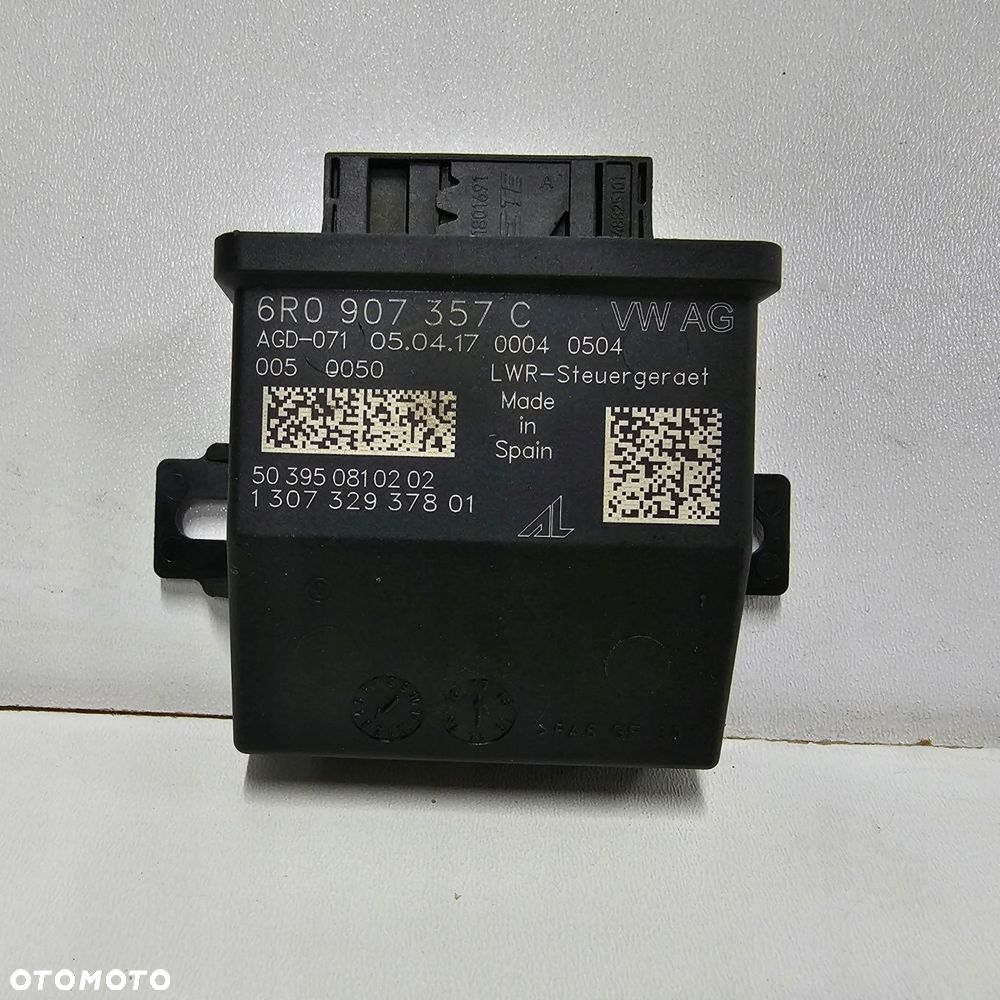 VW T5 LIFT T6 moduł sterownik zasięgu świateł 6R0907357C - 1