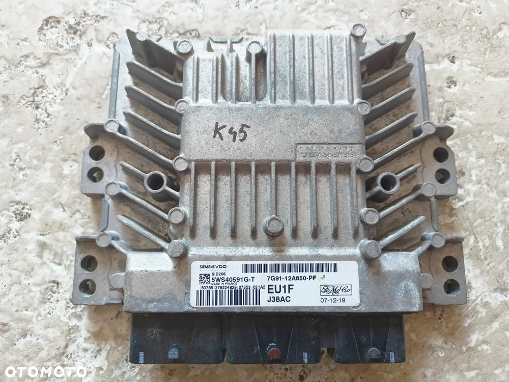 KOMPUTER SILNIKA FORD 7G91-12A650-PF - 1