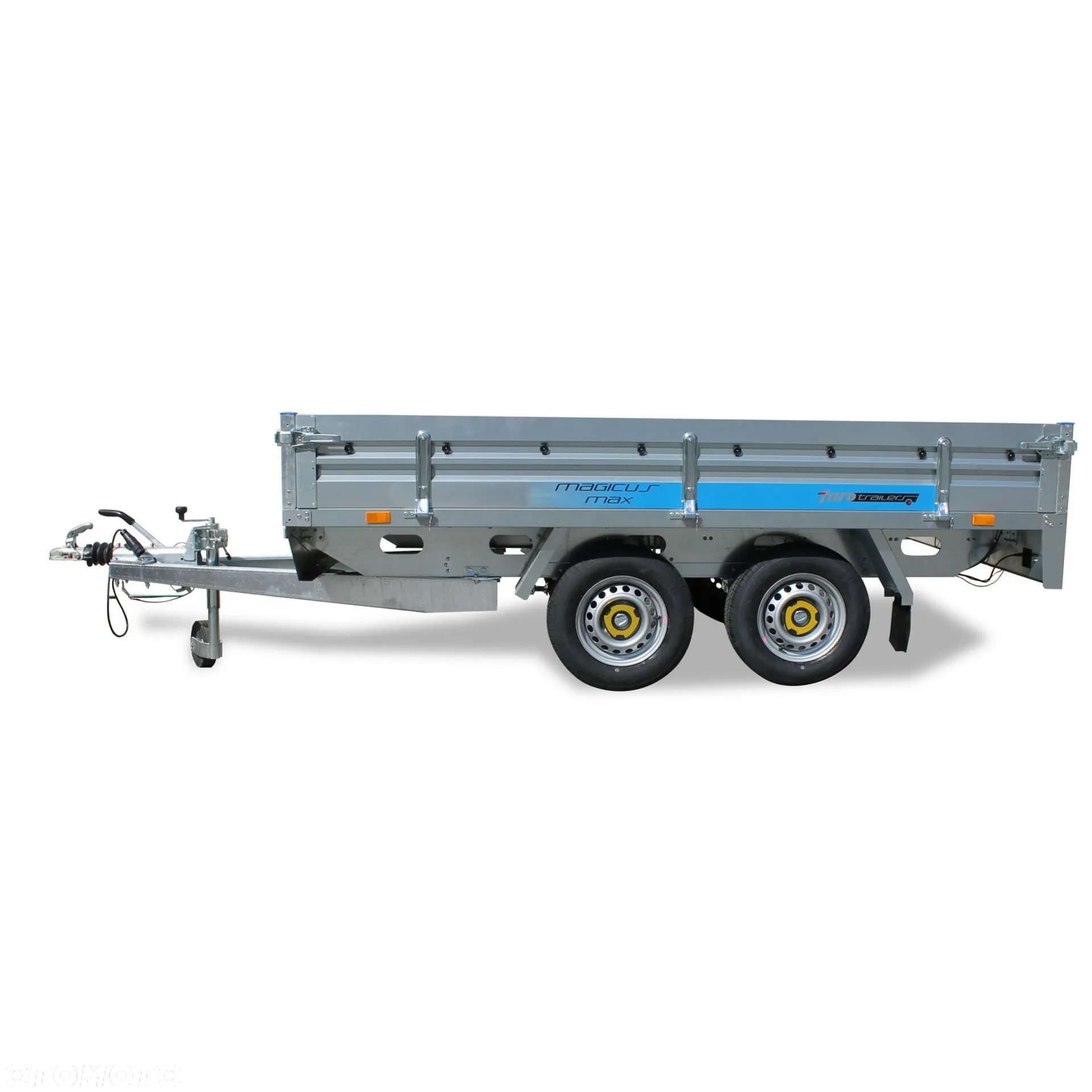 Faro MAGICUS MAX+ 2000kg 300x150x35 KOŁA POD SPODEM PRZYCZEPA NOWA! - 3