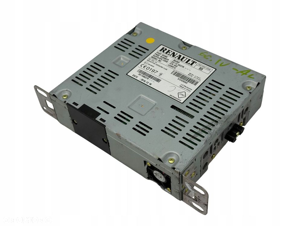 stacja multimedialna radio renault scenic iv 281158637r - 1