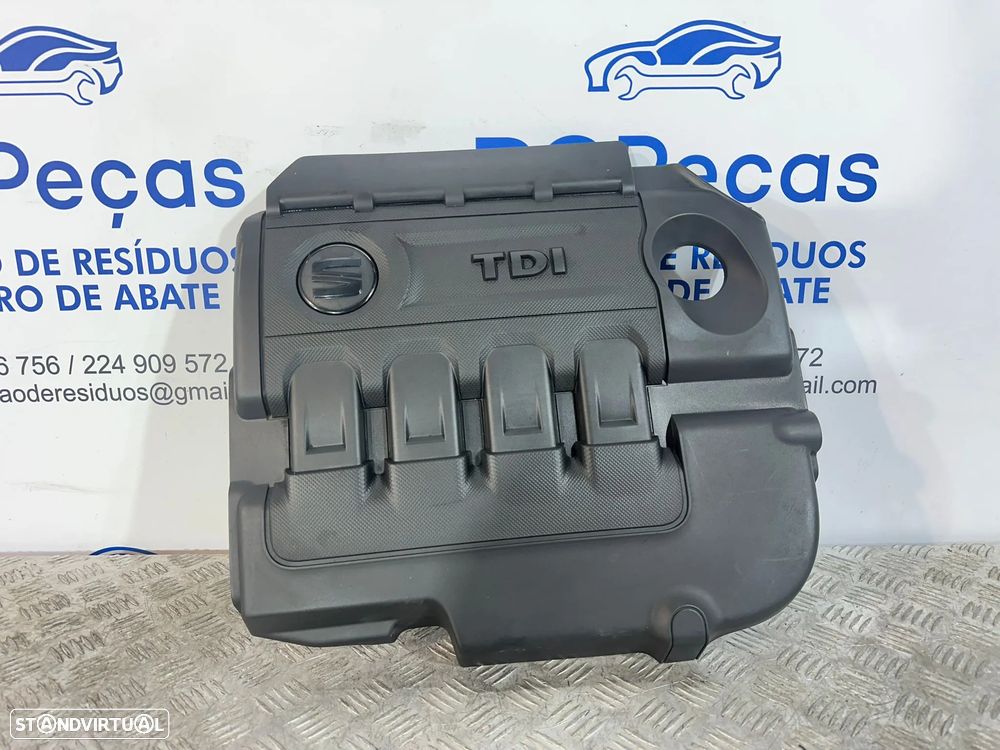 .Tampa Motor Cobertura Original Seat Leon 5F 2.0 TDi 04L103925S - 4