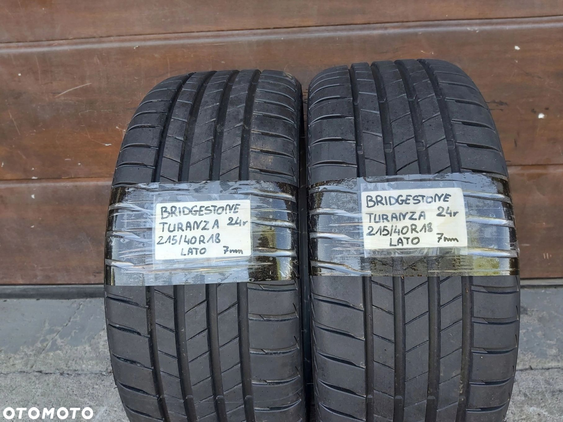 OPONY BRIDGESTONE TURANZA 215/40 R18 lato letnie 2024r 7 mm 2szt - 3