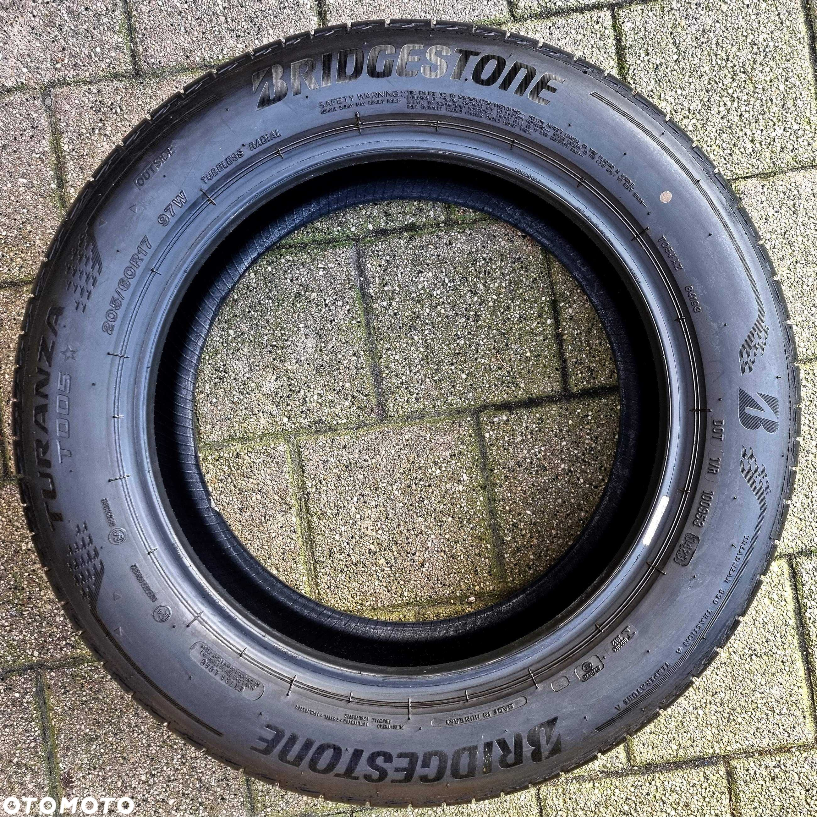 Bridgestone Turanza T005 205/60R17 97W * BMW XL Rok 2023.04 - 7