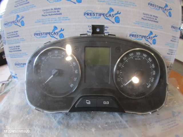 Quadrante 5J0920810D SKODA FABIA 2 54 FASE 2 2011 1.6TDI 90CV 5P CINZENTO KM/H DIGITAL Danificado - 1