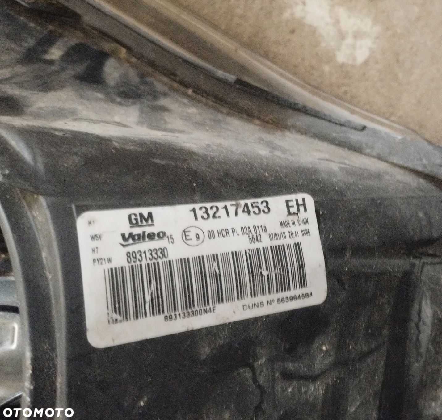OPEL CORSA D 06-14 r. LAMPA LEWY PRZÓD LEWA PRZEDNIA WERSJA EU - 6