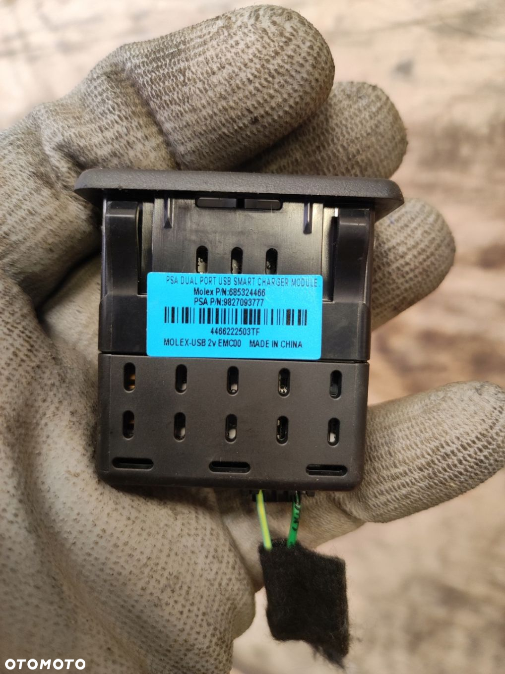 Port gniazdo ładowania USB tył 5008 II 2 Lift - 6