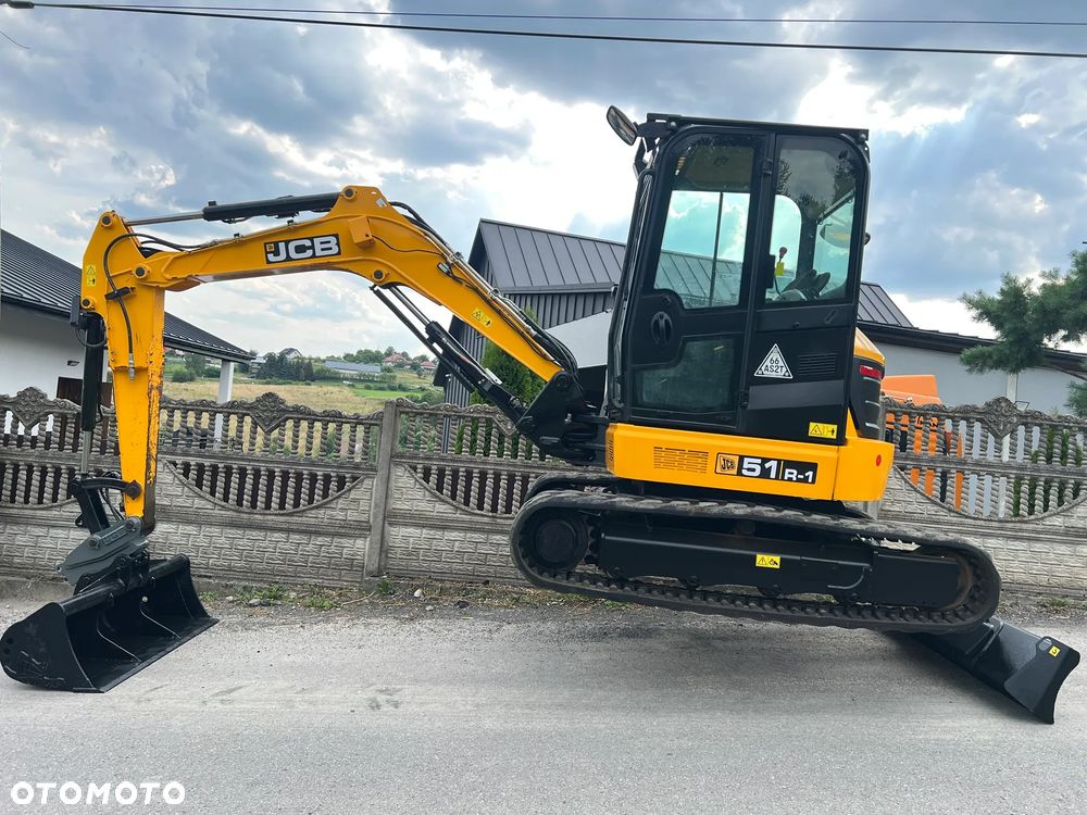 JCB 51R-1 | Koparka Gąsienicowa JCB 51 R | 5 Ton | Zerowy Obrys | Minikoparka | Super Stan | Sprowadzona | - 15