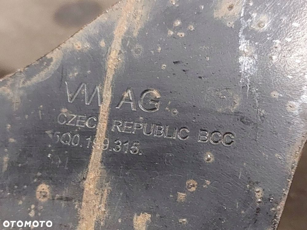SANKI WÓZEK KOŁYSKA SILNIKA SKODA OCTAVIA III 12-16r 2.0 TDI 5Q0199315 - 7