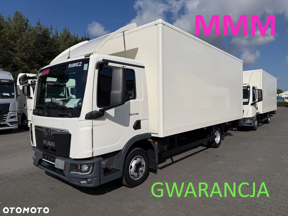 MAN TGL 8.190 JAK NOWY DMC 8800 KG KONTENER WINDA KONTRAKT SERWIS MAN DE - 1