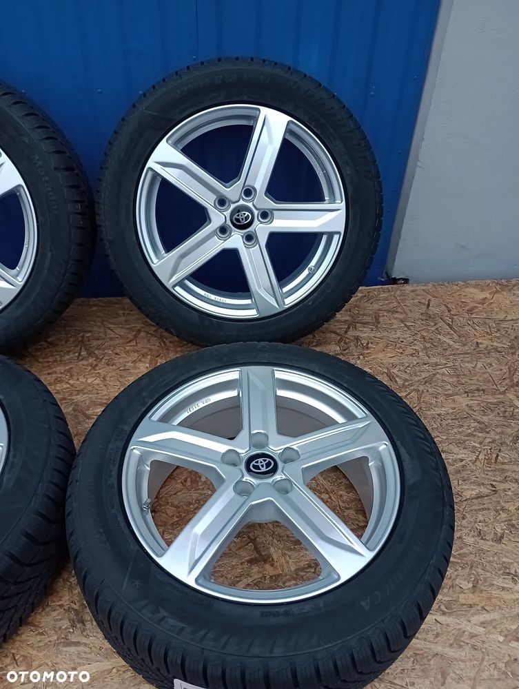 KOŁA ZIMOWE ALUMINIOWE TOYOTA C-HR 5x114 R18 ET35 7,5J TPMS 225/55 R18 102V MATADOR NORDICCA MP93 25ROK - 4