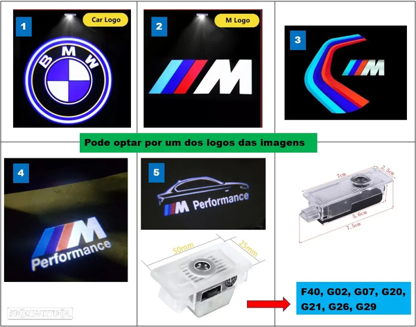 2 Luzes cortesia, BMW, ///M, M Performance