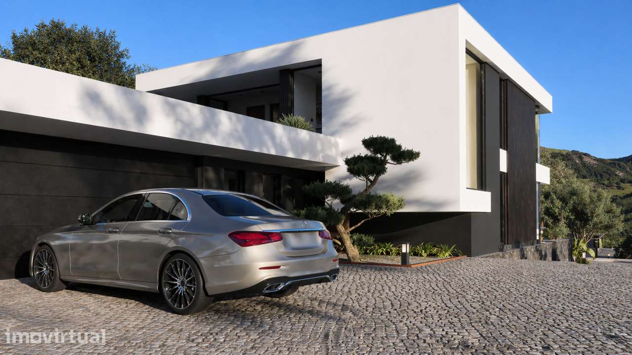 Terreno com Projeto Aprovado para Moradia Contemporânea V4 com Piscina - Grande imagem: 4/20