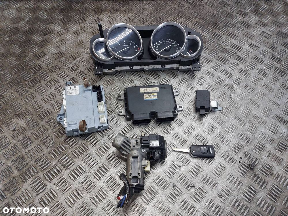 ZESTAW STARTOWY MAZDA 6 II GH 2.0 16V LF4J18881E E6T57572H1 1BGAL1B - 1