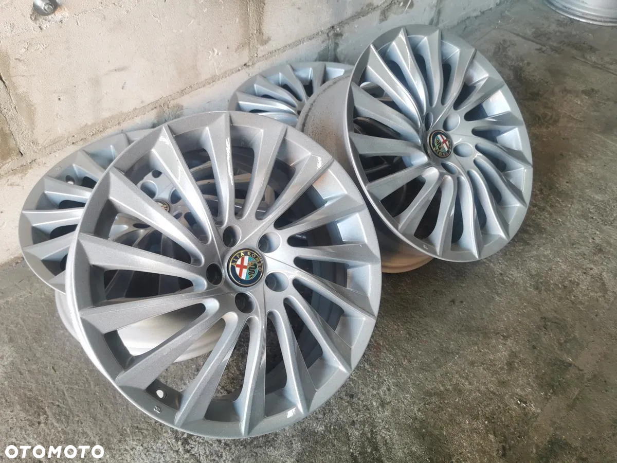 ALU FELGI ALFA ROMEO GIULIETTA R18 5X110 ET41 7,5J JAK NOWE! - 8