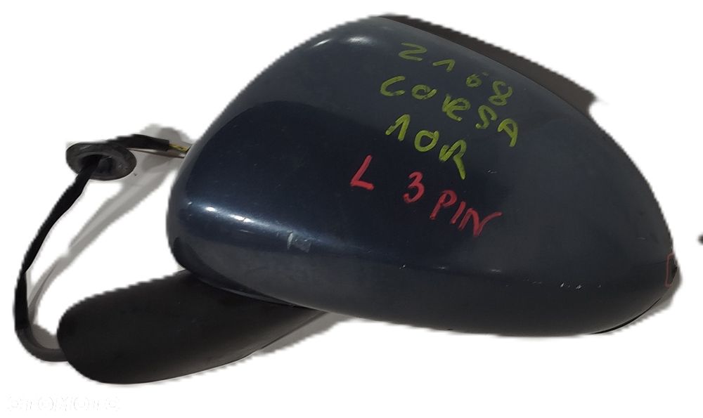 lusterko drzwi lewe OPEL CORSA D 06-11 3 PIN Z168 - 1