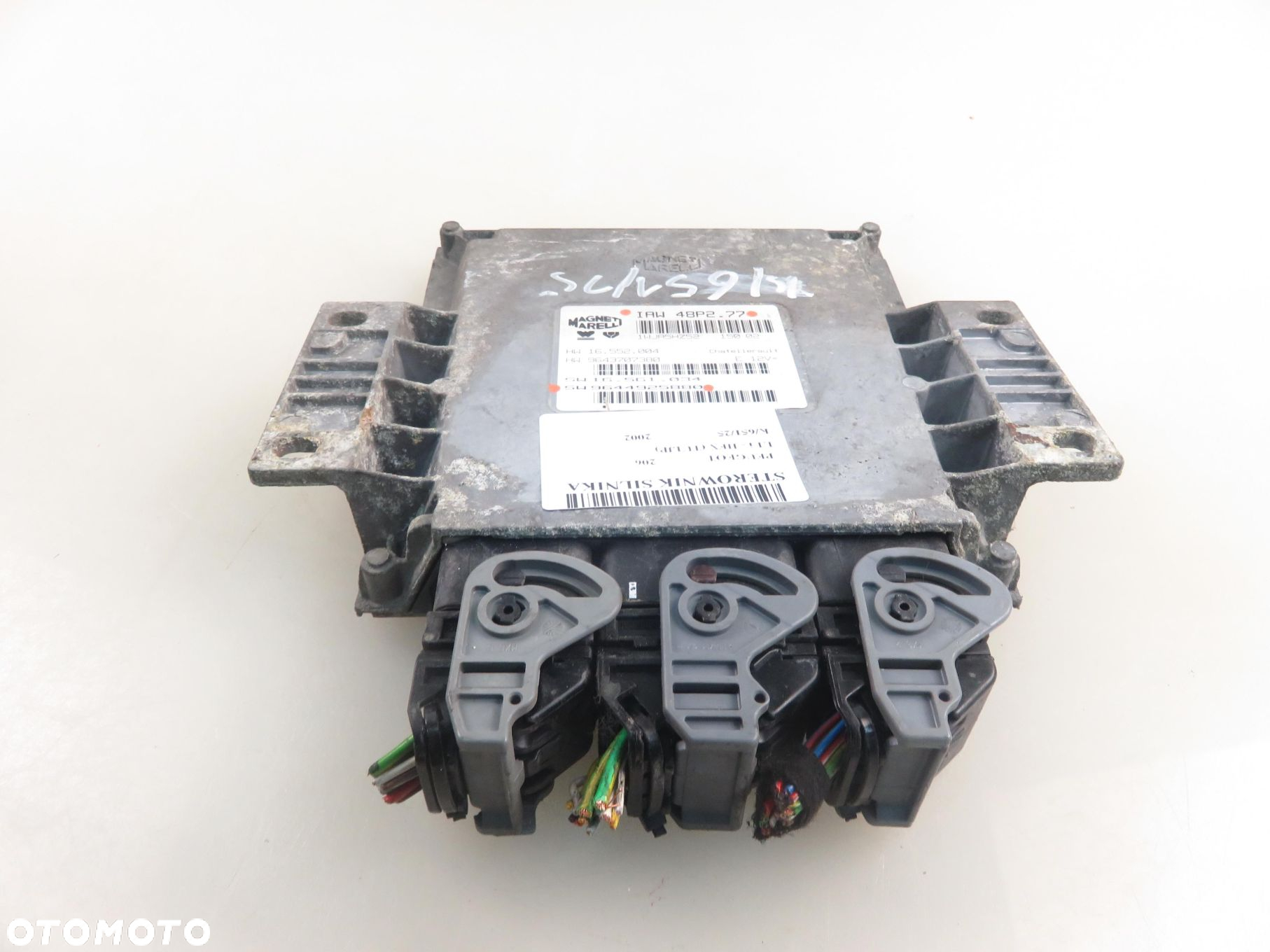 STEROWNIK PEUGEOT 206 1.1 i IAW48P277 SW9644925880 - 10