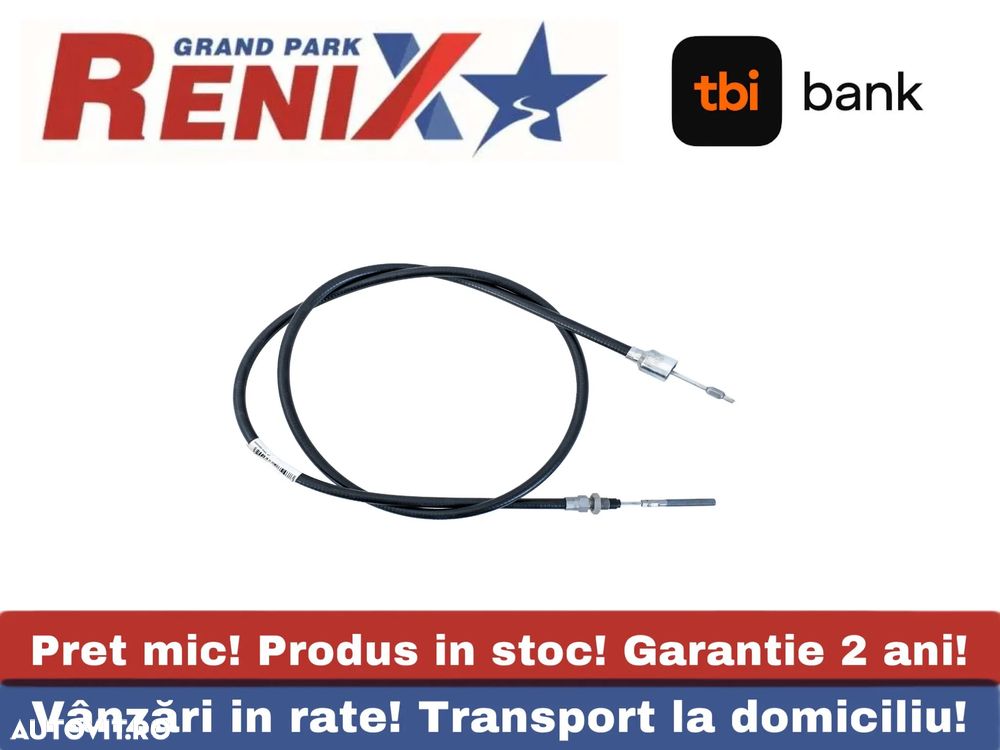 Cablu frana KNOTT cu ciuperca,filet si ochet pentru Remorca - 1