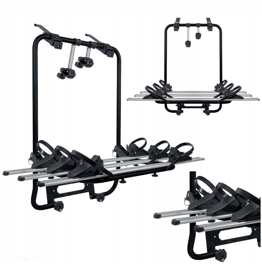 Bagażnik na klapę Menabo Shadow Black T6 3 rowery lub 2 rowery elektyczny - 8
