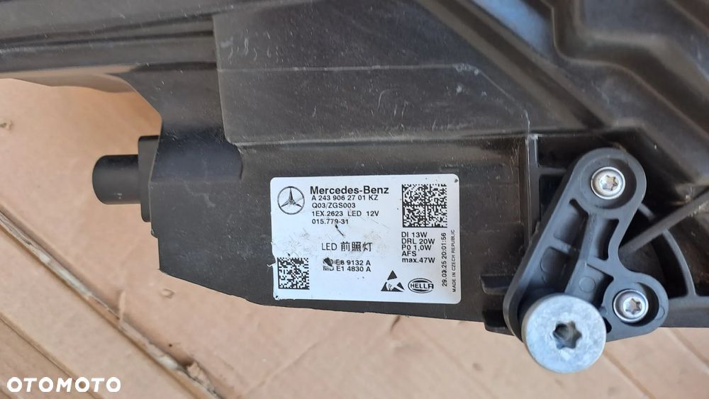 MERCEDES EQA EQB W243 FULL LED PRAWA LEWA LAMPA A2439062701 A2439062801 - 8