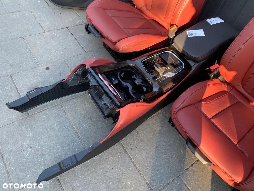 FOTELE TAPICERKA BMW X4 G02 SPORTY ELEKTRYCZNE PAMIĘĆ SKÓRA PERFOROWANA TACORA - 7