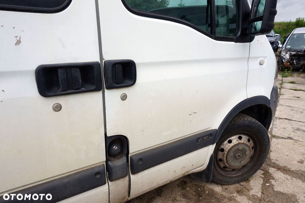 DRZWI PRZEDNIE PRAWE MASTER II LIFT O389  BIAŁY RENAULT 2003-2010 - 2