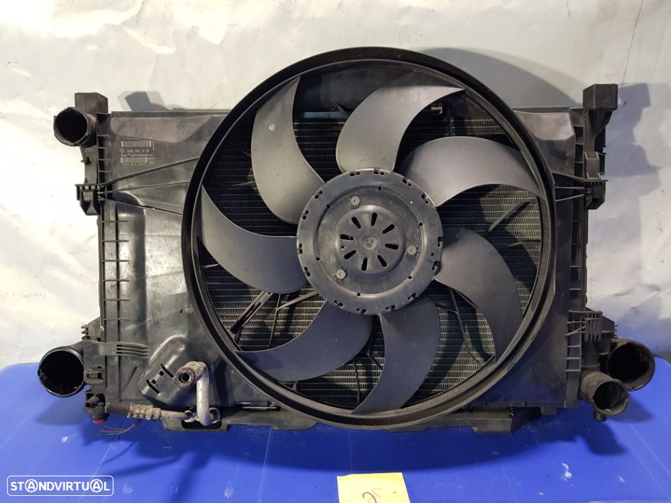 Radiador Radiadores e termo ventilador Mercedes W203 220 CDI CLK 220 CDI 150cv - 2