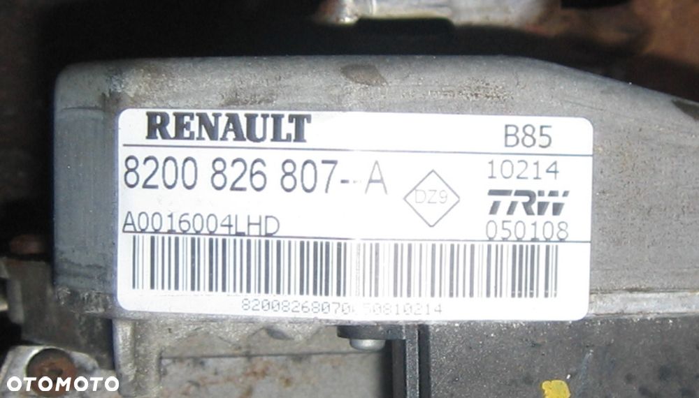 wspomaganie przekładnia CLIO III  RENAULT 8200826807A - 4