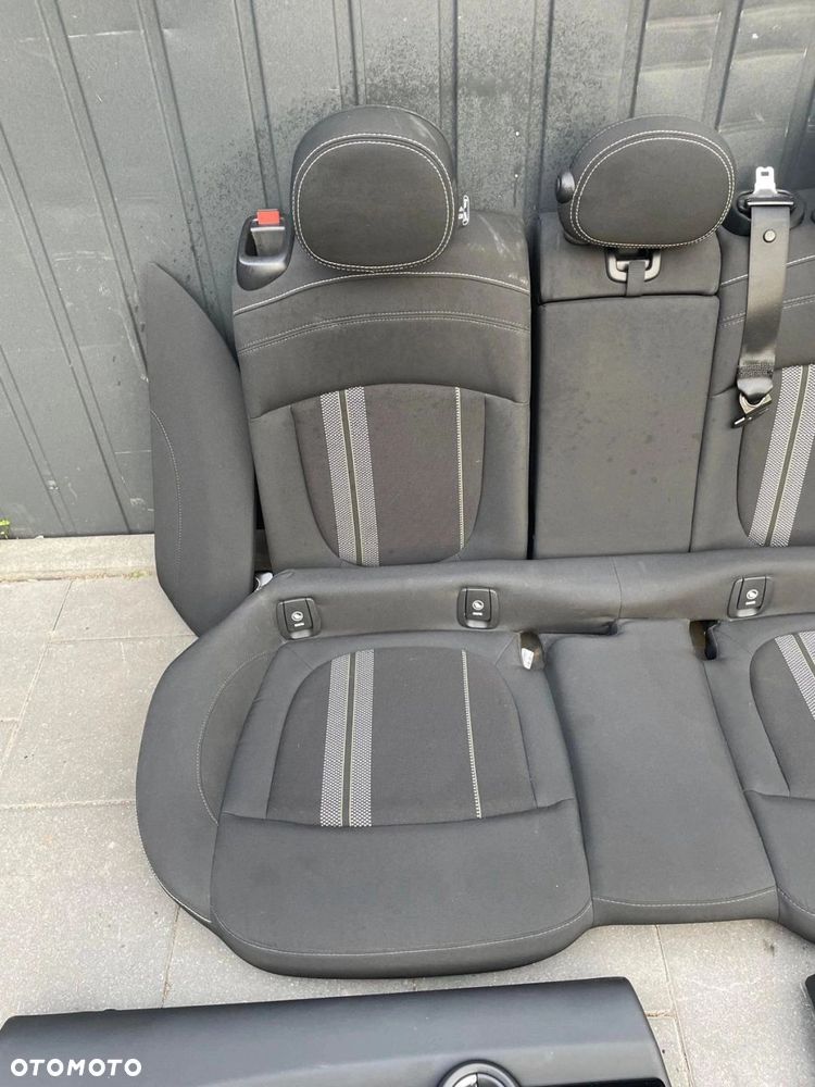 FOTELE TAPICERKA WNETRZE MINI COOPER CLUBMAN F54 JCW DINAMICA CARBON BLACK - 11