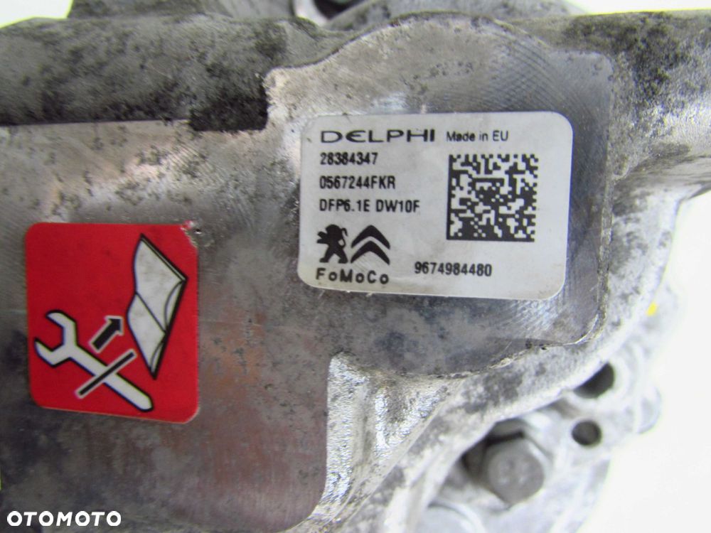 PEUGEOT BOXER JUMPER FORD E6 14-24 2.0 BLUEHDI POMPA WTRYSKOWA DELPHI 9674992180 28384347 9674984480 - 10