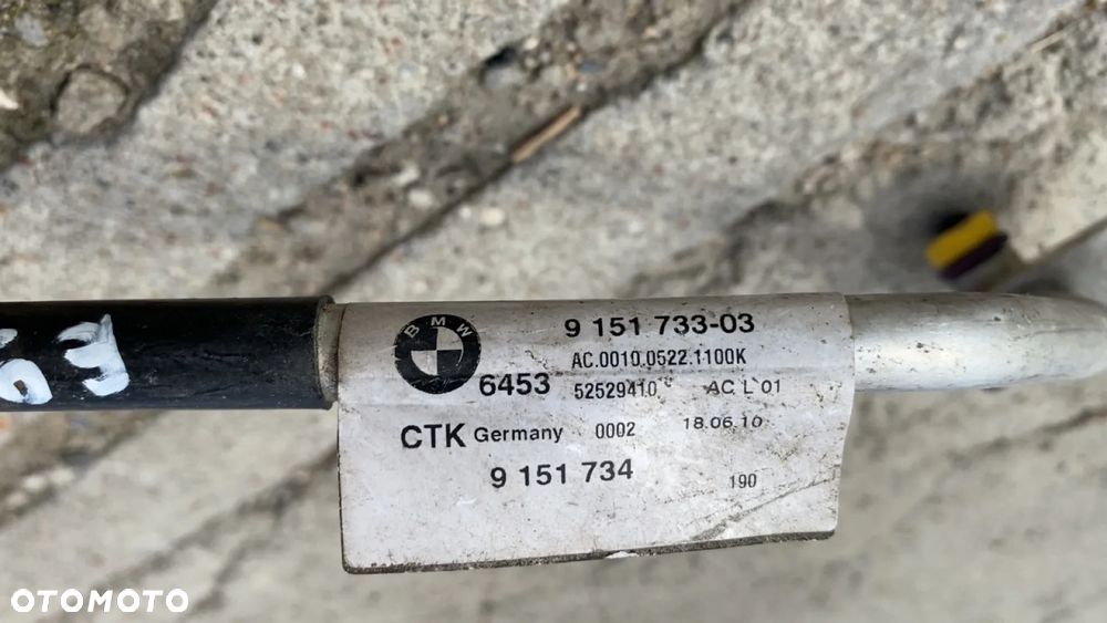 RURA WĄŻ PRZEWÓD KLIMATYZACJI BMW E81 E87 E90 E91 E92 E93 X1 E84 9151733 - 2