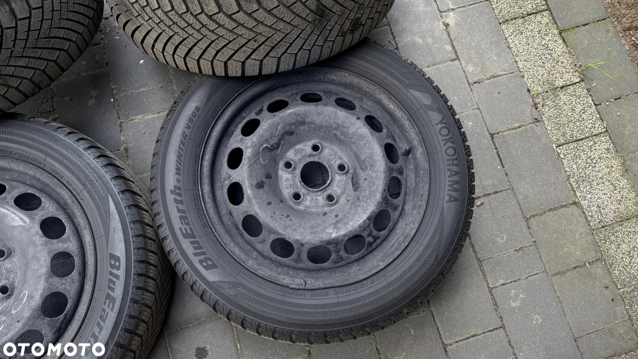 Kola 205/55 stalowe r16 5x112 ET50 audi seat skoda vw felgi - 5