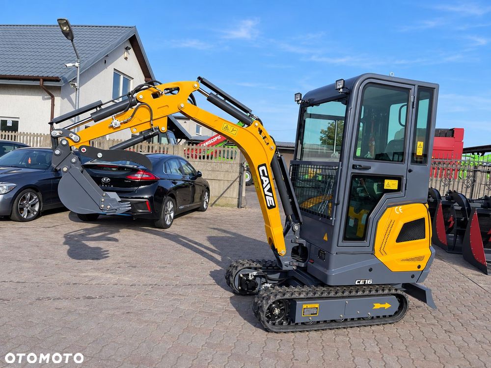 Kubota Minikoparka LAIDONG CAVE CE16 NOWA Koparka 1.6 T 2026 ROK LEASING/RATY - Szybka Decyzja! Kabina, Ogrzewanie, Skrętne ramie, ZESTAW, SUPER STAN - 13