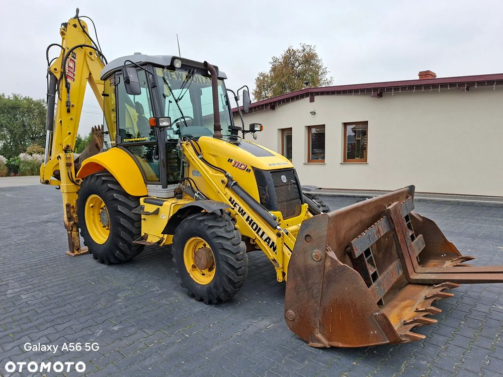 New Holland B110 B / Joystick / Koparko Ładowarka / - 9