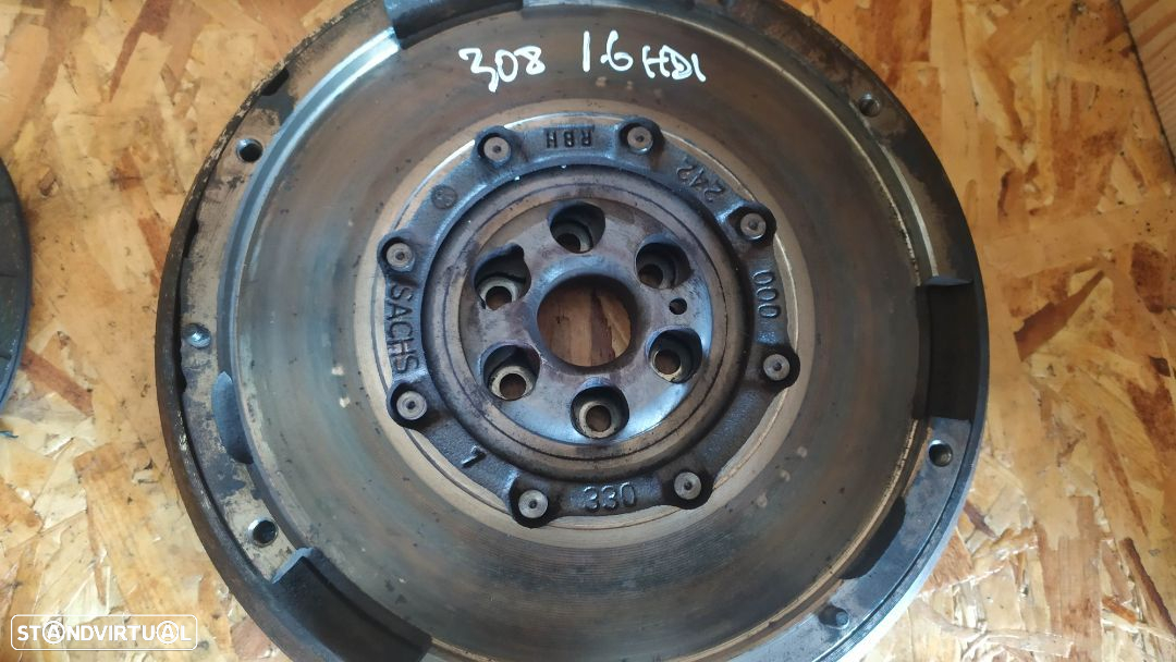 BIMASSA COM EMBRAIAGEM PEUGEOT / CITROEN 1.6HDI 110CV 109CV (9HY 9HZ 9H01) - 3