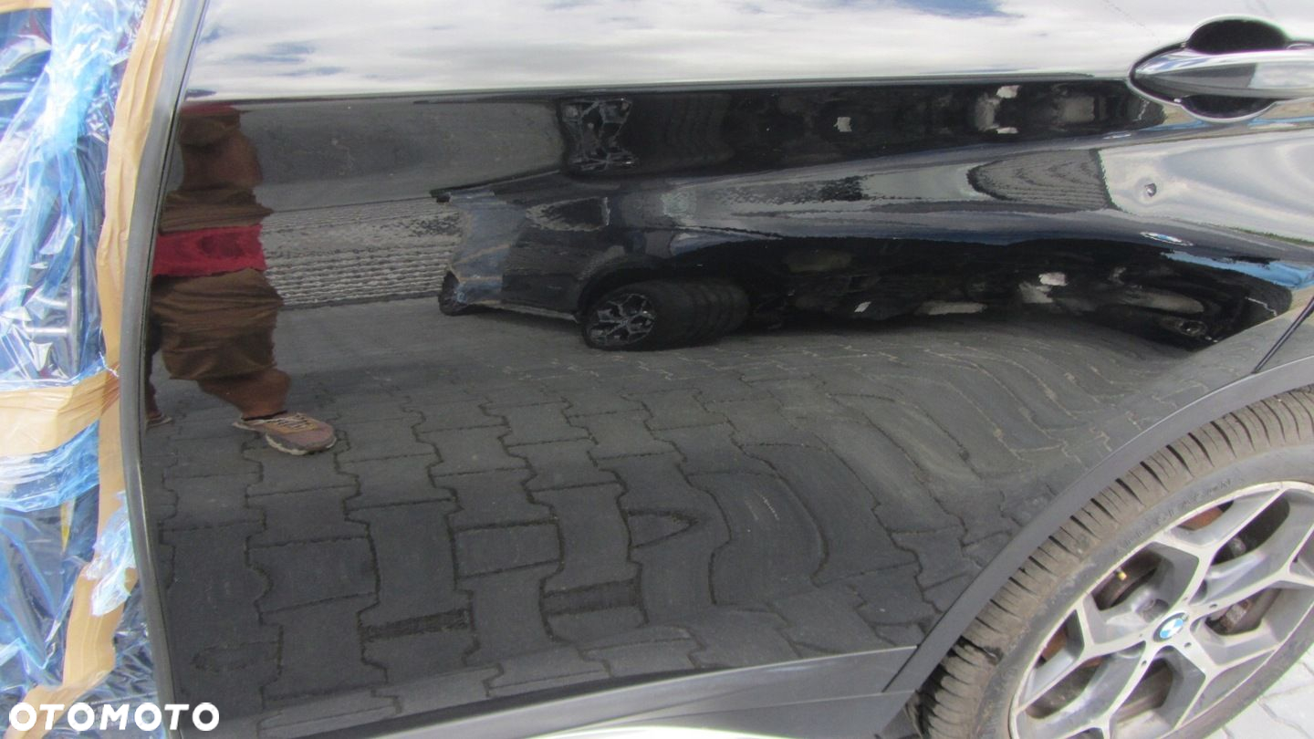 BMW X1 F48 41007461351 DRZWI TYLNE LEWE LEWY TYŁ 668 SCHWARZ 2 CZARNE - 2
